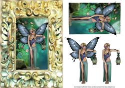 Fairy in a Frame Card Front