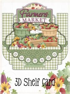 Farmers Market 3D Shelf Card Kit