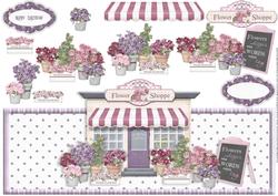 Flower Shop Over the Top Large Card