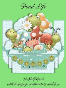 Pond Life 3D Shelf Card Kit