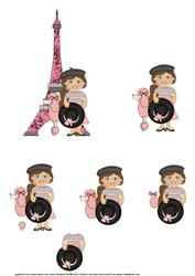 Lady in Paris Step by Step