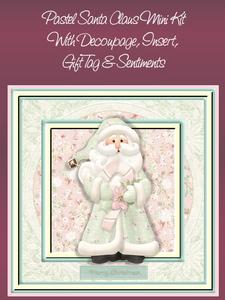 Pastel Santa Claus Mini Kit