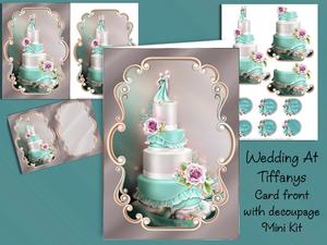 Wedding at Tiffany's A5 Mini Kit Card