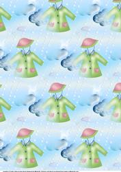 Spring Showers Background