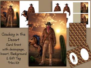 Cowboy in the Desert Mini Kit