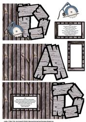 DIY Dad Birthday and Fathers Day Book Sheet