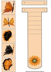 Orange Butterfly Waterfall