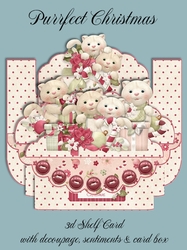 Purrfect Christmas 3D Shelf Card Kit