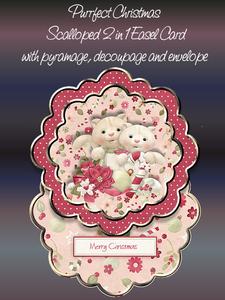 Purrfect Christmas 2 in 1 Easel Card Kit