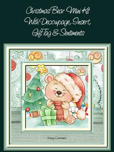 Christmas Bear 7.5 x 7.5 Mini Kit