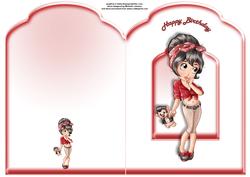 Me and My Elvis Scalloped Top Quick Card