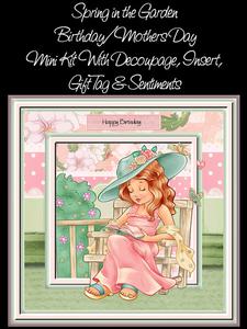 Spring in the Garden Birthday/mothers Day Mini Kit