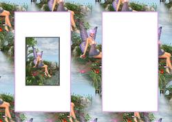Lilac Fairy Scene Insert
