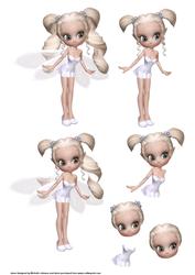 White Fairy Step by Step