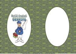 Grandpa Fishing Insert