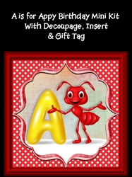 A is for Appy Birthday mini kit