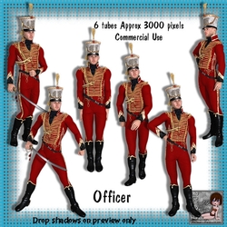6 Officer Poser Tubes
