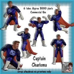 6 Captain Charisma poser tubes