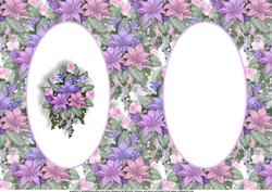 Floral Bouquet Inserts