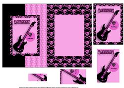 Punk Rules Fold Back Card with Pyramage