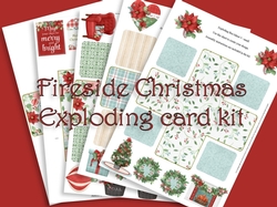 Fireside Christmas Exploding Box Kit Large