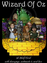 Wizard Of Oz 3D Shelf Card Kit