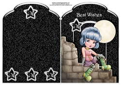 Gothica 1 Scalloped Top Quick Card