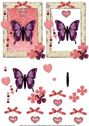 Butterfly Love Step by Step Topper