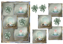 Sweet Treats Three Square Quick Card