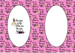 Recipe of Life Mom Insert Pink