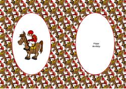 Every Horse Has It's Day Insert