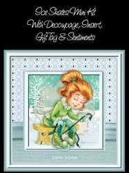 Ice Skates Mini Kit (Birthday Or Christmas)