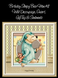 Birthday Sleepy Bear Mini Kit