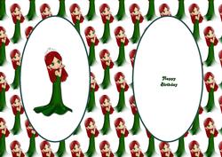 Princess Green Dress Insert