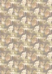 Vintage Cats Background