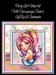 Party Girl Mini Card Kit