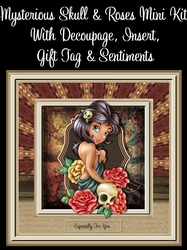 Mysterious Skull And Roses Mini Kit