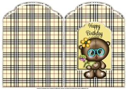 Teddy Bear Scalloped Top Quick Card 1