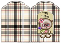 Teddy Bear Scalloped Top Quick Card 2