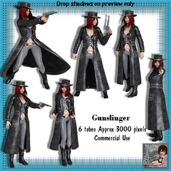 6 Gunslinger Poser Tubes