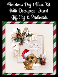 Christmas Dog 8x8 Mini Kit