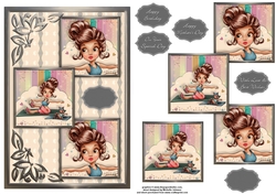 Fitness Buddy Three Square Quick Card