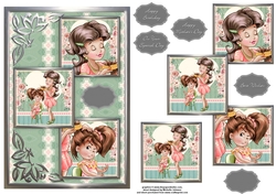 Dont Pull Too Hard Three Square Quick Card
