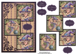 Incantation Three Square Quick Card