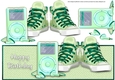 For the Kids Mp3 and Basketball Boots Over the Top Card