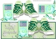 For the Kids Mp3 and Basketball Boots Christmas Over the Top Card