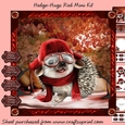 Hedge-Hugs Red (Multi-Use Humorous And Regular) Mini Kit