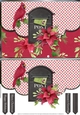 Christmas Post Scalloped Edge Envelope Card