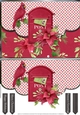 Christmas Post 1 Scalloped Edge Envelope Card