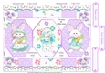 Easter Wishes 2 Octagon Pop-up Card